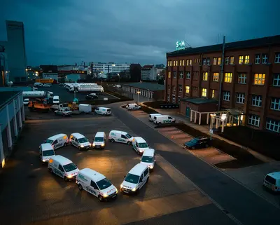 Herz aus SWM Fahrzeugen