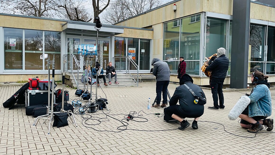 Videodreh beim SWM Talentverstärker